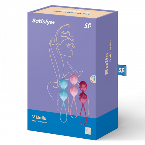 Satisfyer V Balls - Set Ejercitador Set De Bolas Kegel Vaginal Piso Pelvico