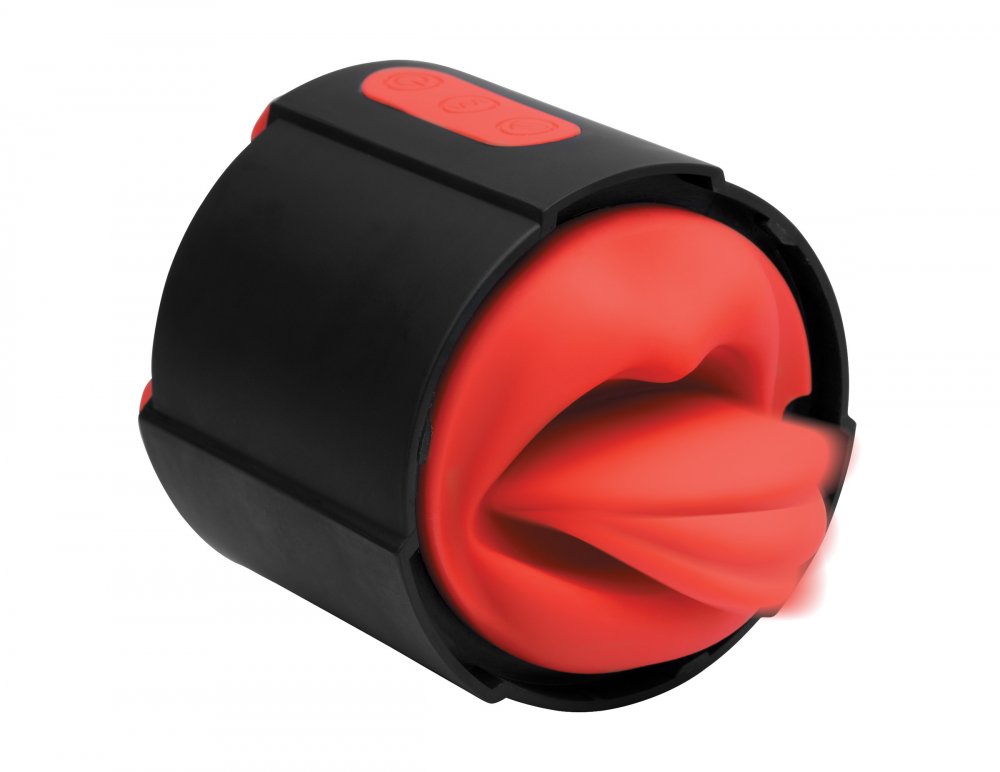 Masturbador Automático Vagina Lengua Interna Muy Estimulante Flicking Tongue Masturbator