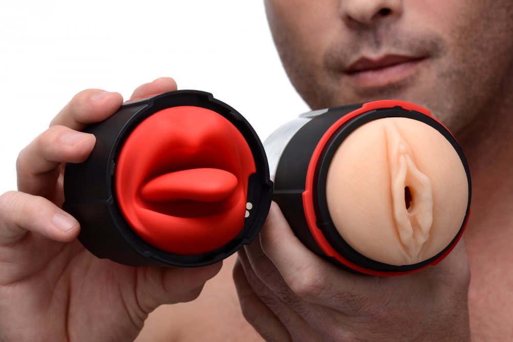 Masturbador Automático Vagina Lengua Interna Muy Estimulante Flicking Tongue Masturbator