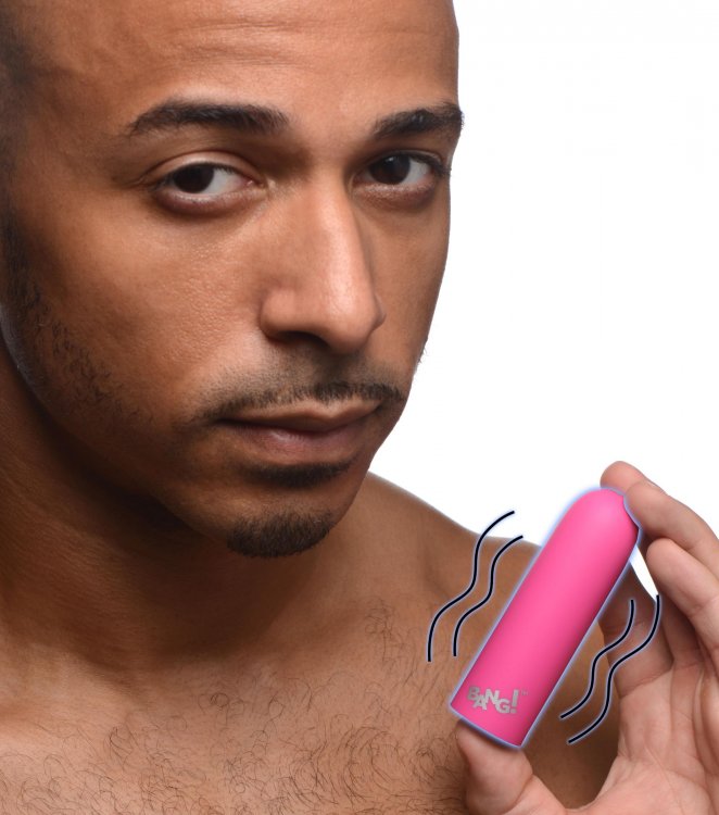 Mega Bala Vibradora Potente Masajeadora Recargable Bang! 10X Mega Vibrator Pink