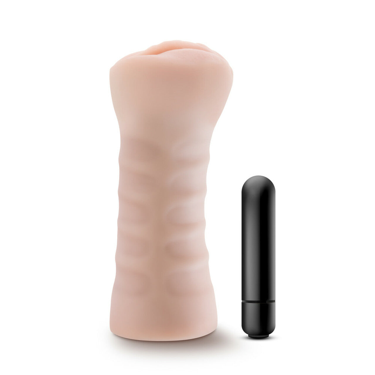 Masturbador Masculino Suave Rica Vagina Stroker Vibracion M for Men Ashley - Vanilla