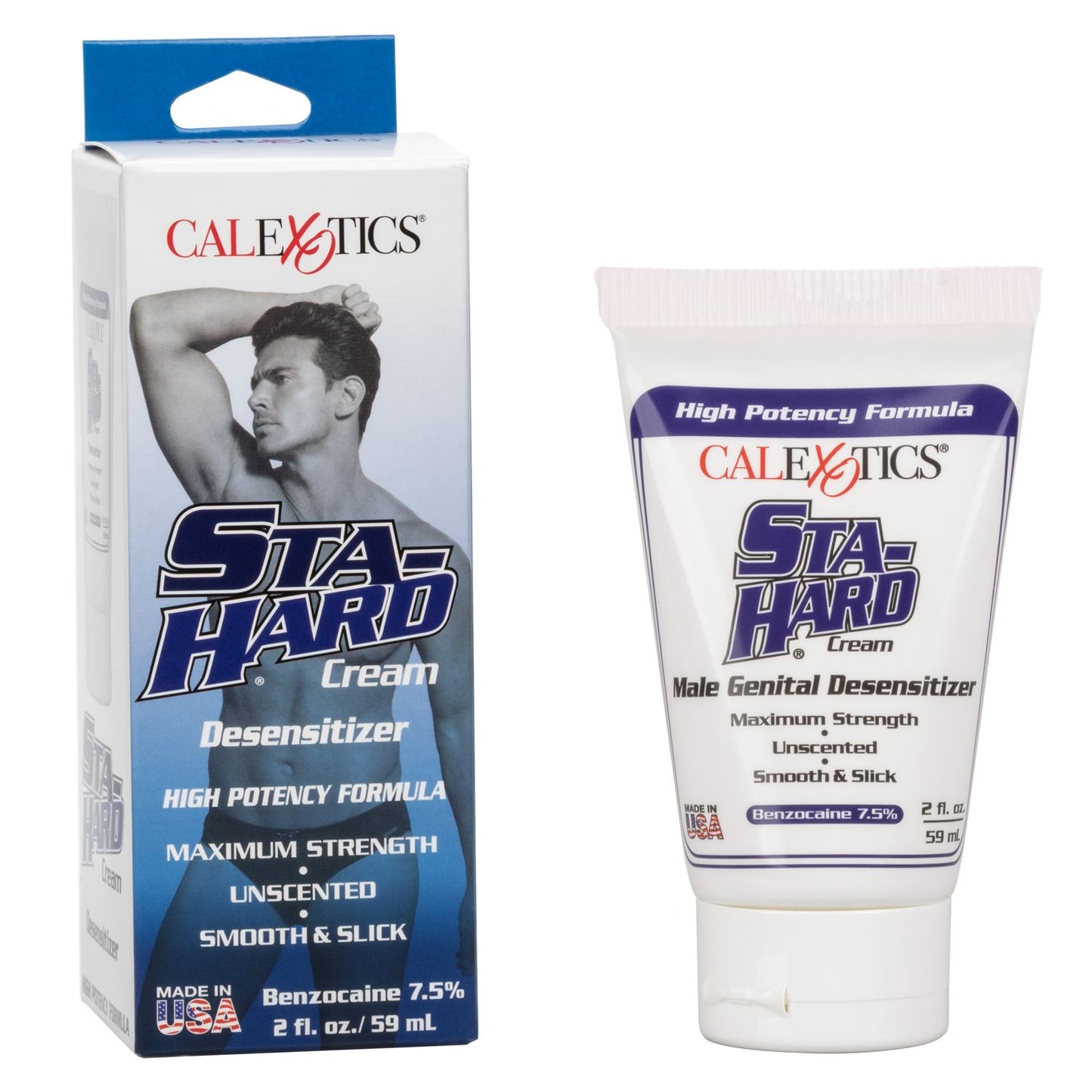 Retardante Sta-hard Desensibilizador Eyaculación Precoz Sta-Hard® Cream 2 oz - Packaged