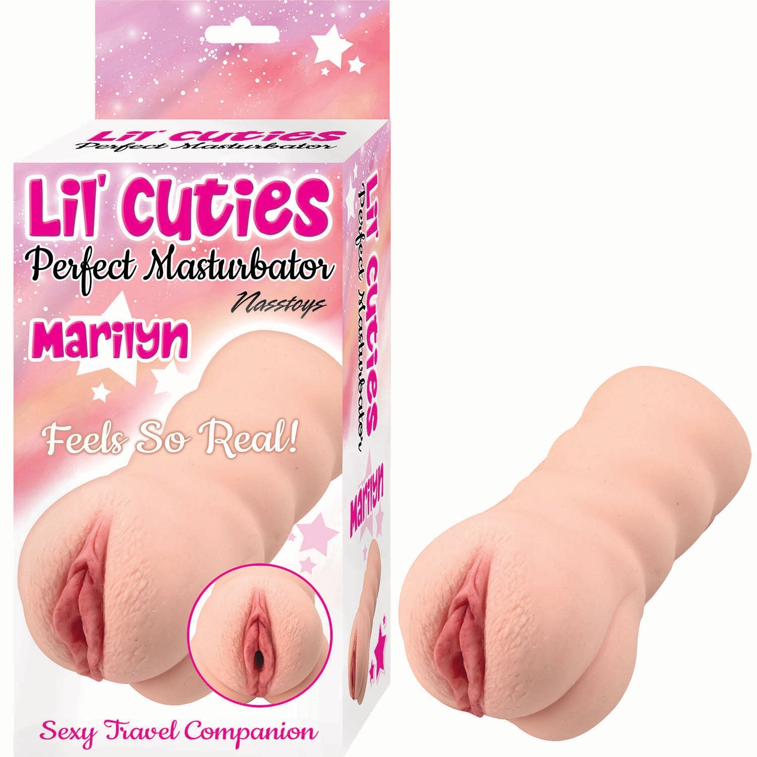 Masturbador Deliciosa Vagina Suave Y Realista Gran Placer LIL”CUTIES PERFECT MASTURBATOR “MARILYN”-WHITE