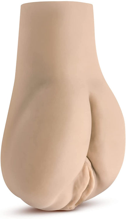 Masturbador Suave Ano Vagina Textura Interna Y Vibración X5 Men - Amanda's Lusty Bottom - Beige