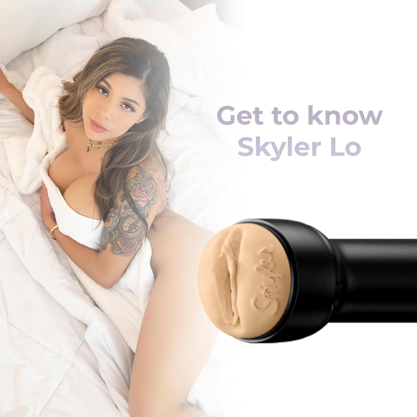 Masturbador Vagina Suave Realista Kiiroo FeelStars FeelSkyler Skyler Lo's Realistic Vagina Stroker Male Masturbator