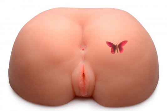 Masturbador Nalgas Bonito Realista Sexo Anal Vagina X5 Men - Beige Rear Ecstasy