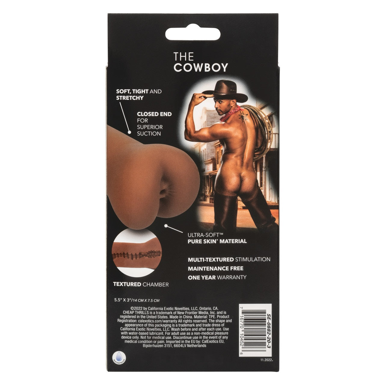 Super Masturbador Muy Realista Ano Apretado Suave The Cowboy