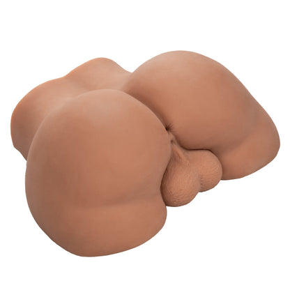 Masturbador Sensación Realista Ano Suave Stroke It Bottom Banger - Brown