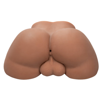 Masturbador Sensación Realista Ano Suave Stroke It Bottom Banger - Brown