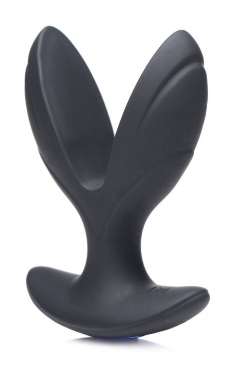 Plug Anal Electro-spread Potente Vibrador Estimulador Control Zeus Electrosex 64X Electro-Spread Vibrating and E-stim Silicone Plug