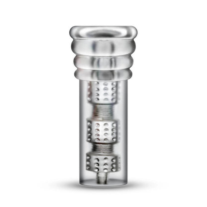 Masturbador Suave Textura Interna Brilla En La Obscuridad M for Men - Soft and Wet - All Nighter - Clear